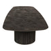 Salontafel Fieron Zwart 177x78 cm-Salontafels-PTMD