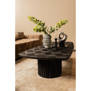 Salontafel Fieron Zwart 177x78 cm-Salontafels-PTMD