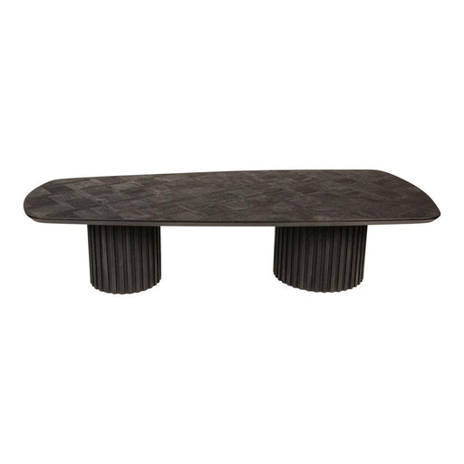 Salontafel Fieron Zwart 177x78 cm-Salontafels-PTMD