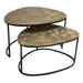 Salontafel Filou Goud Aluminium 90x65 cm-Salontafels-Starfurn