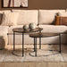 Salontafel Filou Goud Aluminium 90x65 cm-Salontafels-Starfurn