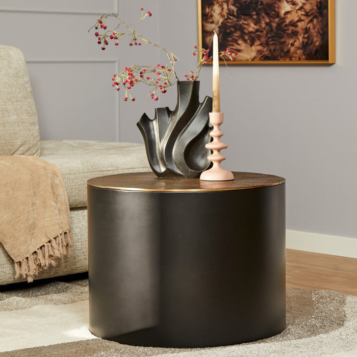 Salontafel Fiore Zwart/Goud 60x60x45 cm-Salontafels-Starfurn