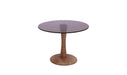 Salontafel Glas Bruin 60 cm-Salontafels-Brix