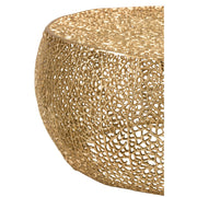 Salontafel Goud Aluminium Rond 85 cm 85x85x41.5 cm-Salontafels-J-Line