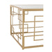 Salontafel Goud Mdf 66x120 cm-Salontafels-J-Line