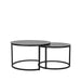 Salontafel Grand Antiek Ash Metaal 75 cm Rond 75x75x45 cm-Salontafels-LABEL51
