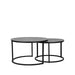 Salontafel Grand Antiek Ash Metaal 75 cm Rond 75x75x45 cm-Salontafels-LABEL51