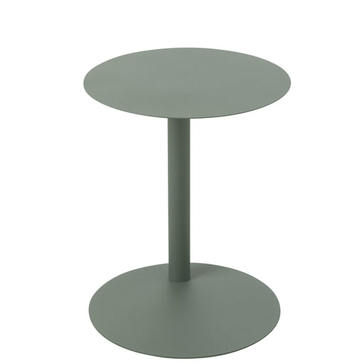 Salontafel Groen Metaal Rond 40 cm-Salontafels-J-Line