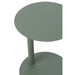 Salontafel Groen Metaal Rond 40 cm-Salontafels-J-Line