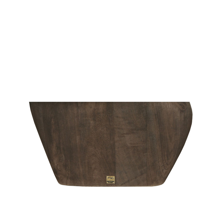 Salontafel Harshad Mangohout Bruin 60x75 cm