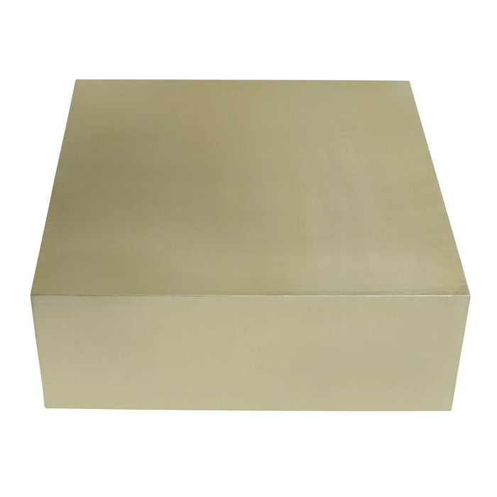 Salontafel Irvy Goud IJzer Coffeetable Vierkant Matt-Salontafels-PTMD
