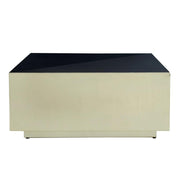 Salontafel Irvy Zwart 81 cm-Salontafels-PTMD