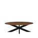 Salontafel James - Nature Smooth - Mangohout - 130 cm - Ovaal-Salontafels-LABEL51