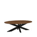 Salontafel James - Nature Smooth - Mangohout - 130 cm - Ovaal-Salontafels-LABEL51