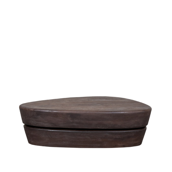 Salontafel Javi Espresso Mangohout 110 cm 110x80x32 cm-Salontafels-LABEL51