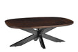 Salontafel Jesper Mangohout Bruin 120x75 cm-Salontafels-Livingfurn