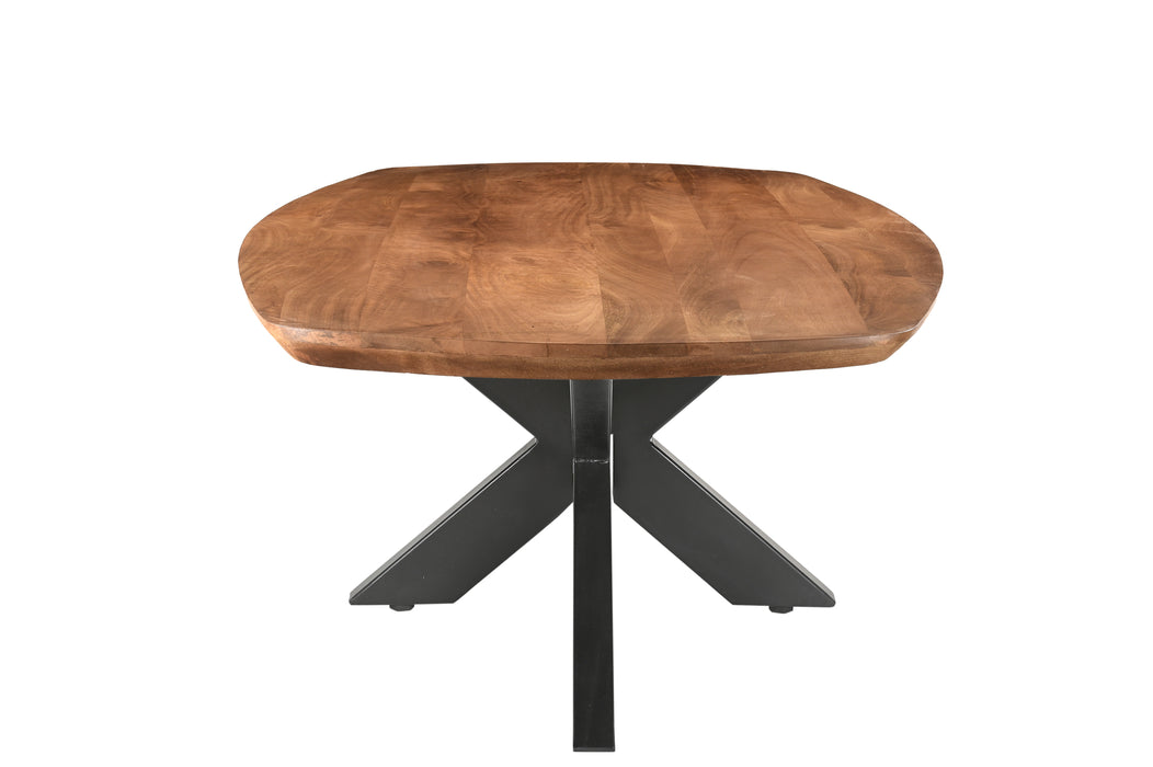 Salontafel Jesper Mangohout Naturel hout 120x75 cm-Salontafels-Livingfurn