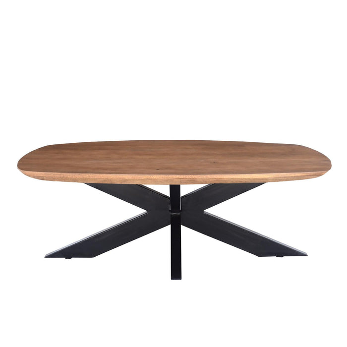 Salontafel Jesper Mangohout Naturel hout 120x75 cm-Salontafels-Livingfurn