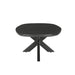Salontafel Jesper Mangohout Zwart 120x75 cm-Salontafels-Livingfurn