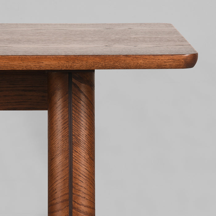 Salontafel Jule Eiken Walnoot 140x70 cm-Salontafels-LABEL51