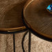 Salontafel Julie Koper Aluminium 79 cm 79x79x38 cm-Salontafels-Starfurn