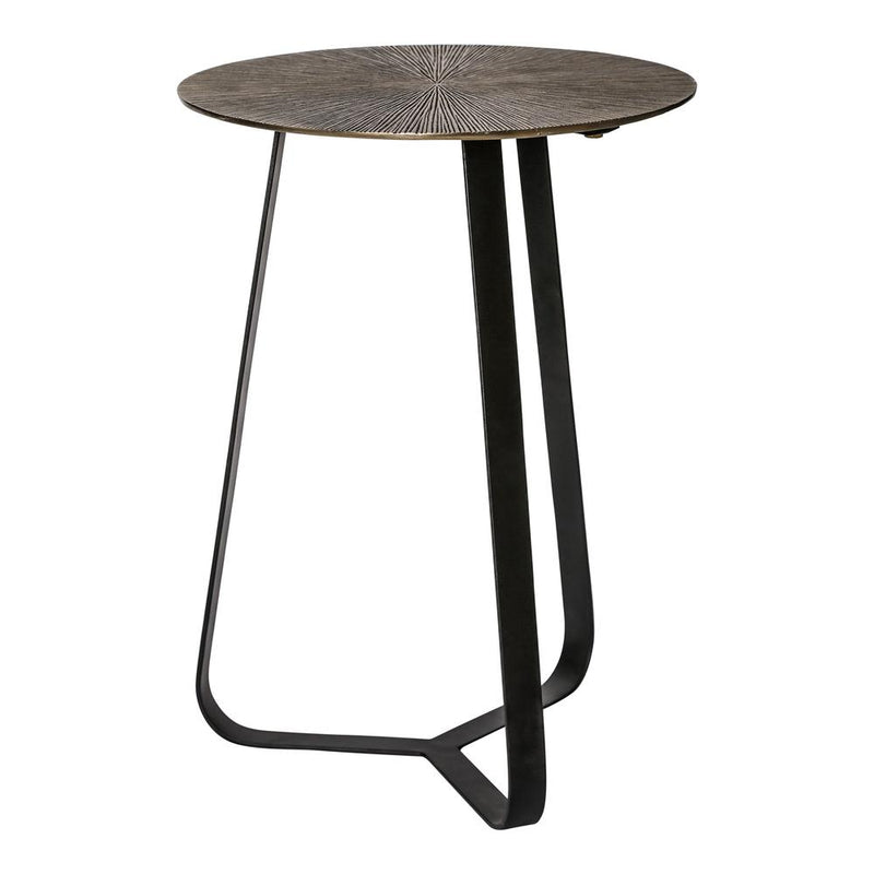 Salontafel Kae Zwart 40 cm-Salontafels-PTMD