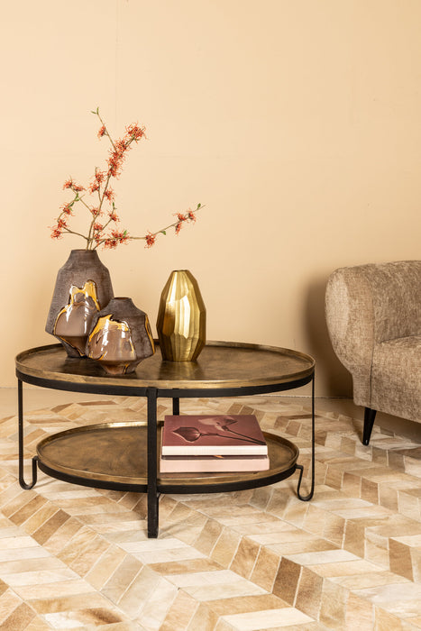 Salontafel Kae Zwart 58x96 cm