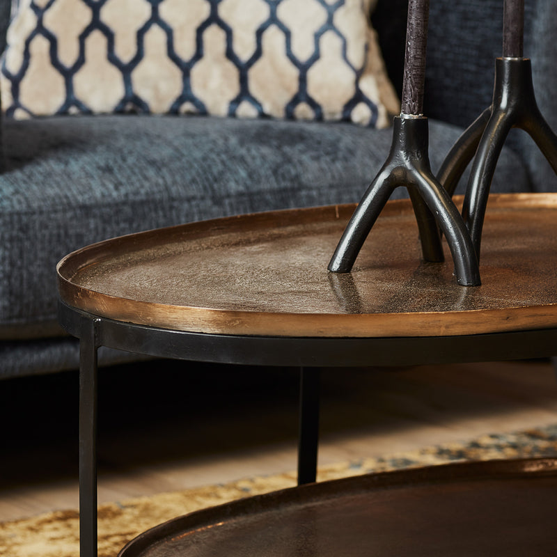 Salontafel Kate ovaal 60x98x45 cm-Salontafels-Starfurn