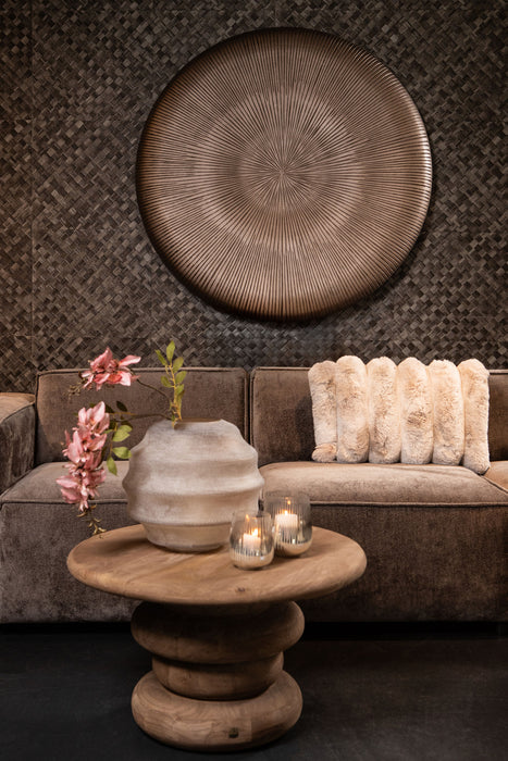 Salontafel Keven Mangohout Beige-Salontafels-PTMD
