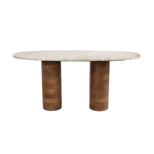Salontafel Kouk Marble Bruin 100x40 cm-Salontafels-Creating Home