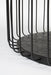 Salontafel Lance L Glass Zwart Ø80x38 cm-Salontafels-Creating Home