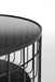 Salontafel Lance L Glass Zwart Ø80x38 cm-Salontafels-Creating Home