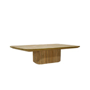 Salontafel Lausanne Teakhout Naturel hout 120x70 cm-Salontafels-Livingfurn