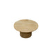 Salontafel Lausanne Teakhout Naturel hout 80 cm 80x80x38 cm-Salontafels-Livingfurn