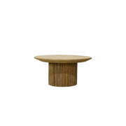Salontafel Lausanne Teakhout Naturel hout 80 cm 80x80x38 cm-Salontafels-Livingfurn