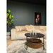 Salontafel Lecia Zwart Goud 80x80x50 cm-Salontafels-Starfurn