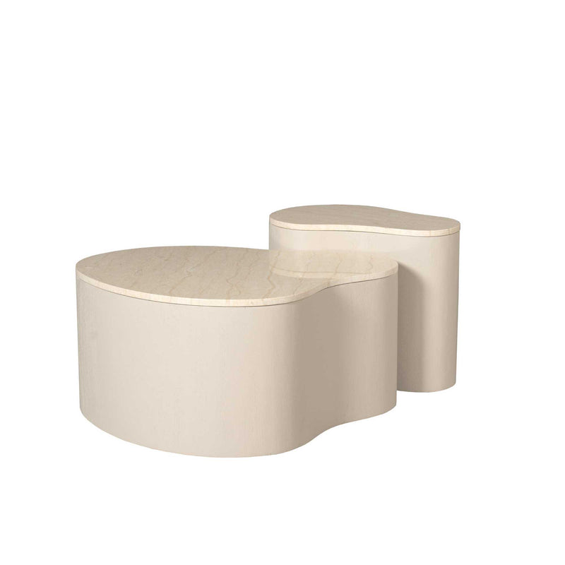 Salontafel Lovi 50 cm Zand 50x33x42 cm-Salontafels-Starfurn