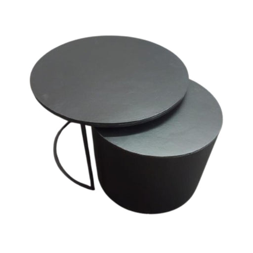 Salontafel Luna Zwart Aluminium 75 cm 75x75x45 cm-Salontafels-Starfurn