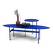 Salontafel MIRA OVAL Staal Ultramarine 120x39x35cm Spinder Design-Salontafels-Spinder