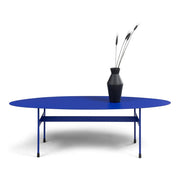 Salontafel MIRA OVAL Staal Ultramarine 120x39x35cm Spinder Design-Salontafels-Spinder