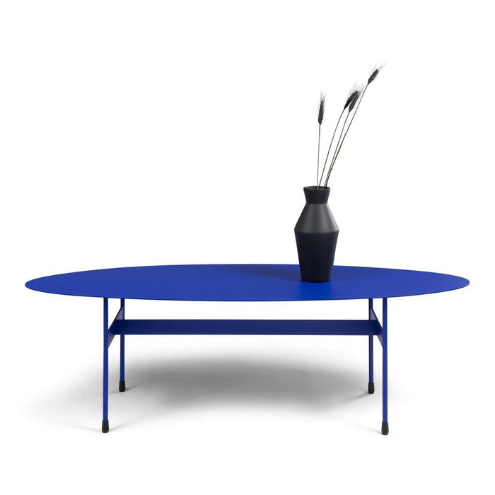 Salontafel MIRA OVAL Staal Ultramarine 120x39x35cm Spinder Design-Salontafels-Spinder