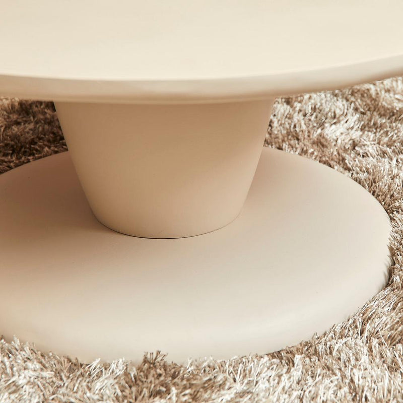 Salontafel Mabel Zand Mangohout 90 cm 90x90x38 cm-Salontafels-Starfurn