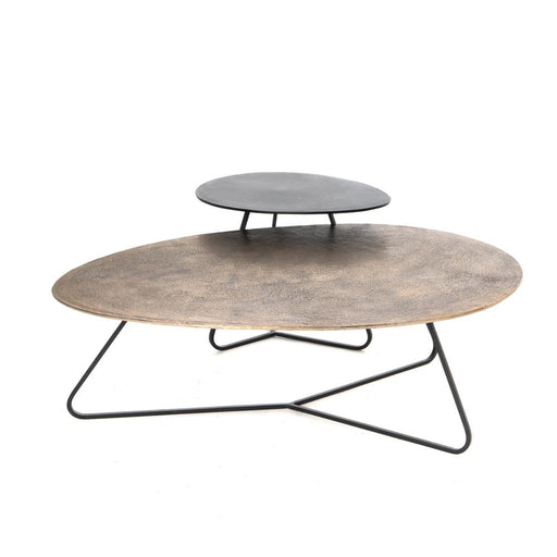 Salontafel Macy Aluminium 121x75 cm-Salontafels-Starfurn