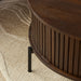 Salontafel Madison Bruin 80 cm Rond 80x80x40 cm-Salontafels-Starfurn