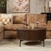 Salontafel Madison Bruin - 80 cm - Rond-Salontafels-Starfurn