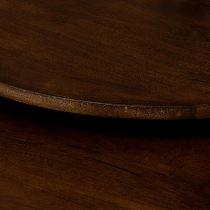Salontafel Madison Bruin Mangohout 70 cm 70x70x45 cm-Salontafels-Starfurn