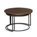 Salontafel Madison Bruin Mangohout 70 cm 70x70x45 cm-Salontafels-Starfurn