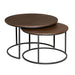 Salontafel Madison Bruin Mangohout 70 cm-Salontafels-Starfurn