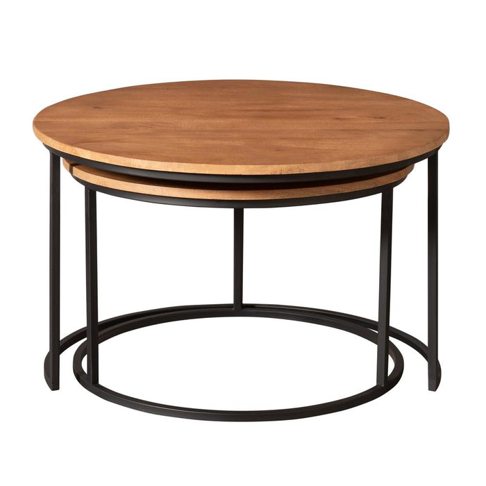 Salontafel Madison Naturel Mangohout 70 cm-Salontafels-Starfurn