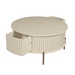 Salontafel Madison Sand | 80 cm | Rond-Salontafels-Starfurn